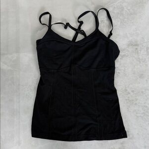 lululemon athletica Black Tank Top